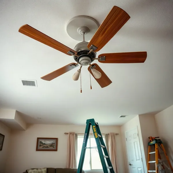 Professional Ceiling Fan Repair in Yakima carried out by a licensed technician