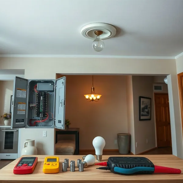 Professional Flickering Lights Repair in Yakima carried out by a licensed technician