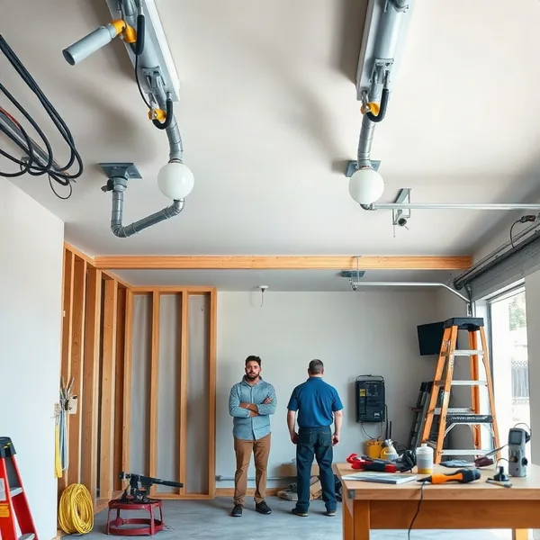 Professional Garage Wiring in Yakima carried out by a licensed technician