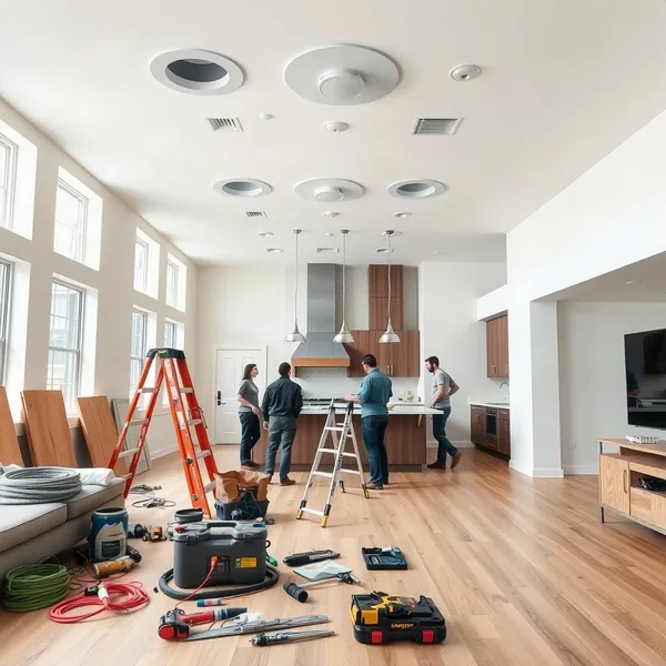 Professional Lighting Installation in Yakima carried out by a licensed technician